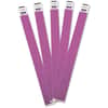 AVT75440 - Tyvek&reg; Wristbands, 3/4" Width x 10" Length, Rectangle, Purple, Tyvek, Adhesive Closure, 100 / Pack