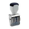 USSRN028 - Rubber Number Stamps, Number Stamp, 8 Bands, Steel, 1 Each