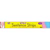 TEPT4002 - 24" Multicolor Wipe-Off Sentence Strips, Theme/Subject: Learning, Skill Learning: Writing, Spelling, Word, Stories, 1 Pack