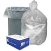 WBIGNT3860 - Translucent Waste Can Liners, 60 gal Capacity, 58" Length x 38" Width x 0.47 mil (12 Micron) Thickness, High Density, Natural, Translucent, Resin, Can, 200 / Carton