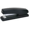 UNV43118 - Desktop Stapler, Staples Upto 20 Sheet, Holds Upto 210 Staple, Full Strip, Staple Size: 0.25", 3" Throat Depth, 0.50" Crown Width, Top Loading, Black, Plastic, 1 Each