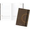 AAG70620130 - Plan. Write. Remember. Planning Notebook, Small, Julian Dates, Daily, 1 Year, January 2026 to December 2026, 1 Day Single Page Layout, 6" x 9" Sheet Size, White Sheet, Case Bound, Gray, Paper, Pocket
