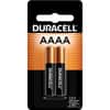 DURMX2500B2 - Ultra AAAA Batteries, For Camera, MiniDisc Player, Toy, Portable Computer, PDA, Handheld TV, AAAA, 1.5 V DC, 2 / Pack