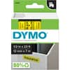 DYM45018 - D1 Electronic Tape Cartridge, x 1/2" Width, Thermal Transfer, Yellow, Polyester, 1 Each