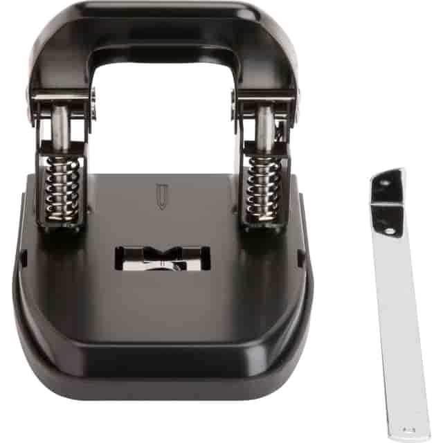 Business Source Heavy-duty 2-Hole Punch - 2 Punch Head(s) - 30 Sheet of 20lb Paper - 9/32 Business Source Heavy-duty 2-Hole Punch - 2 Punch Head(s) - 30 Sheet of 20lb Paper - 9/32