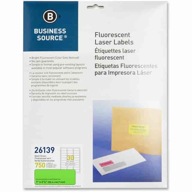 Business Source Neon Labels - 1 Business Source Neon Labels - 1