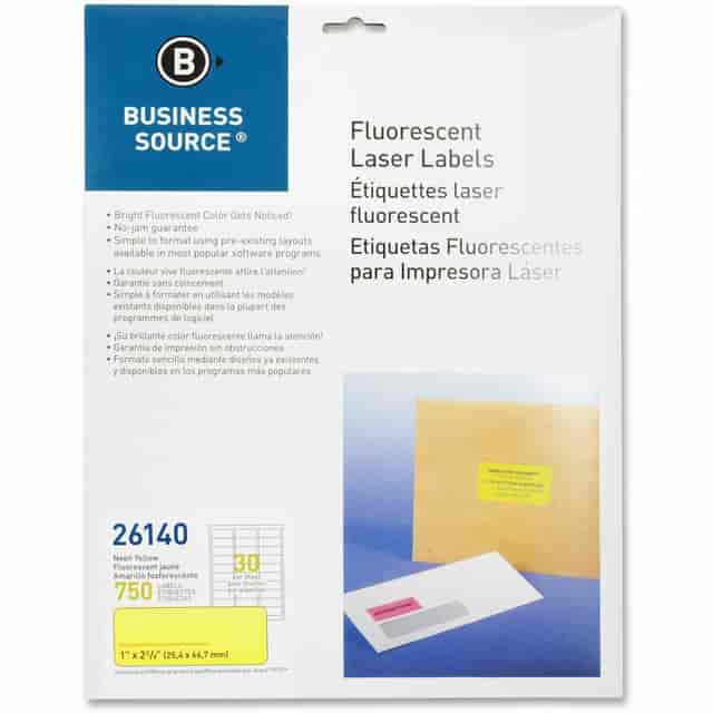 Business Source Neon Labels - 1 Business Source Neon Labels - 1