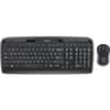 LOG920002836 - MK320 2.4 GHz Wireless Desktop Set, USB Wireless RF 2.40 GHz Keyboard, 115 Key, Black, USB Wireless RF Mouse, Optical, Scroll Wheel, Black, Multimedia, Calculator, Media Player, Email Hot Key(s)