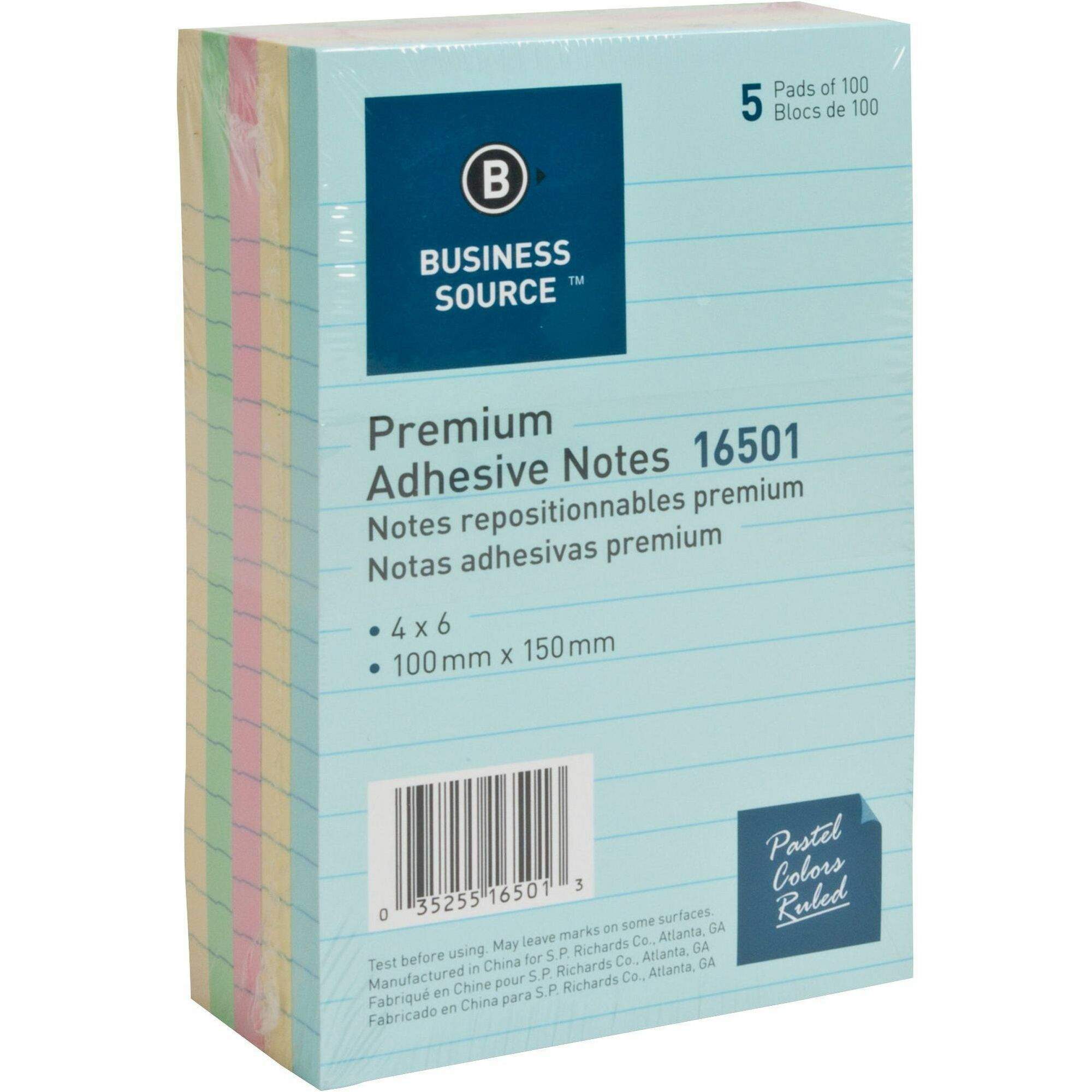 日本全国送料無料商品 特集 Notes Adhesive Pastel Plain Premium by Source Business ノート・メモ帳