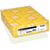 NEE05201 - Premium Paper - White, Letter, 8 1/2" x 11", 24 lb Basis Weight, Linen, Watermarked, Acid-free, Ream-wrapped, No Cotton Content, Natural White, 500 / Ream