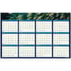 HOD3969 - Earthscapes Sea Life Laminated Planner, Julian Dates, 12 Month, January 2027 to December 2027, 24" x 37" Sheet Size, 1.13" x 1.25" , 1.25" x 1.13" Block, 1 Each