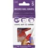 LEE61050 - Tippi Micro-Gel Fingertip Grips, #5 with 0.62" Diameter, Small Size, Assorted, 1 Pack