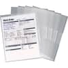 SMD85751 - Letter File Jacket, 8 1/2" x 11", Polypropylene, Clear, 5 / Pack