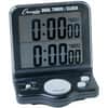 CSIDC100 - Dual Jumbo Display Timer, 1 Day, Desktop, Wall Mountable, For Sports, Black