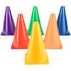 CSITC9SET - High Visibility Plastic Cone Set, Fluorescent Orange, Plastic