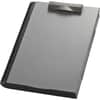 OIC83357 - Double Storage Top-opening Form Holder, 0.75" Clip Capacity, Top Opening, 9" x 12" Sheet Size, Plastic, Gray, 1 Each