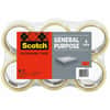 MMM33506 - Lightweight Shipping/Packaging Tape, 54.60 yd Length x 1.88" Width x 2.2 mil Thickness, 3" Core, Clear, Synthetic Rubber Resin, For Sealing, Shipping, 1 Pack