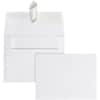 QUA10740 - A2 Invitation Envelopes with Self Seal Closure, Announcement, #5-1/2, 4 3/8" Width x 5 3/4" Length, 24 lb, Peel & Seal, White, 100 / Box