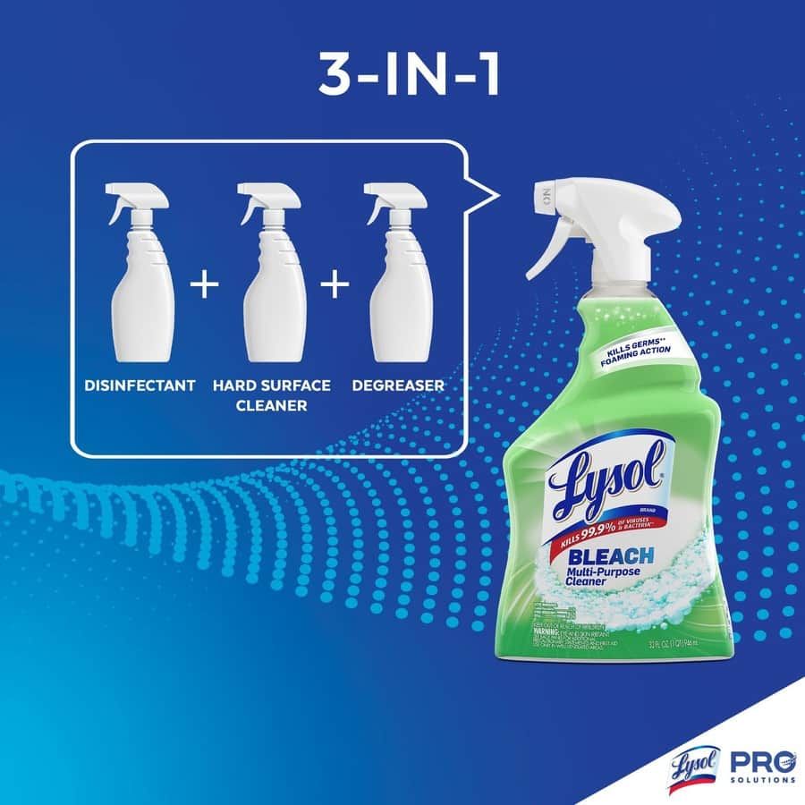 Multi-Purpose Cleaner with Bleach by Lysol RAC78914