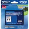 BRTTZE131 - TZe Laminated Tape Cartridge, 1/2" Width, Black, Clear, Laminated, Water Resistant, Grease Resistant, Grime Resistant, Temperature Resistant, 1 Each