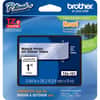 BRTTZE151 - TZe Laminated Tape, x 1" Width x 26 1/5 ft Length, Rectangle, Thermal Transfer, Clear, Water Resistant, Laminated, 1 Each