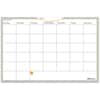 AAGAW402028 - WallMates Monthly Planning Surface, Monthly, 12" x 18" Sheet Size, White, Reference Calendar, Self-adhesive, Adhesive Backing, Residue-free, Dry Erase Surface, 1 Each