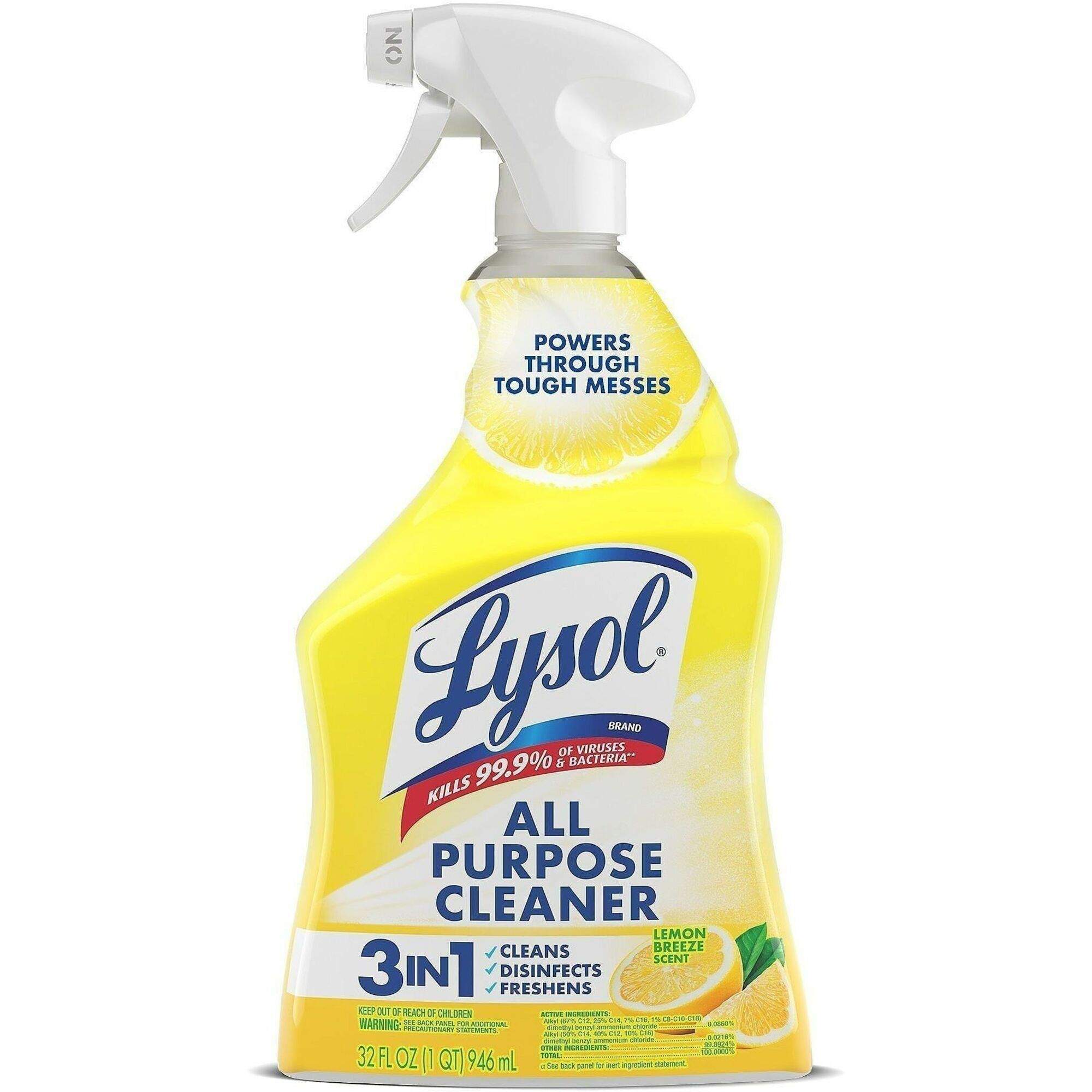 Lemon All Purpose Cleaner by Lysol RAC75352CT | OnTimeSupplies.com