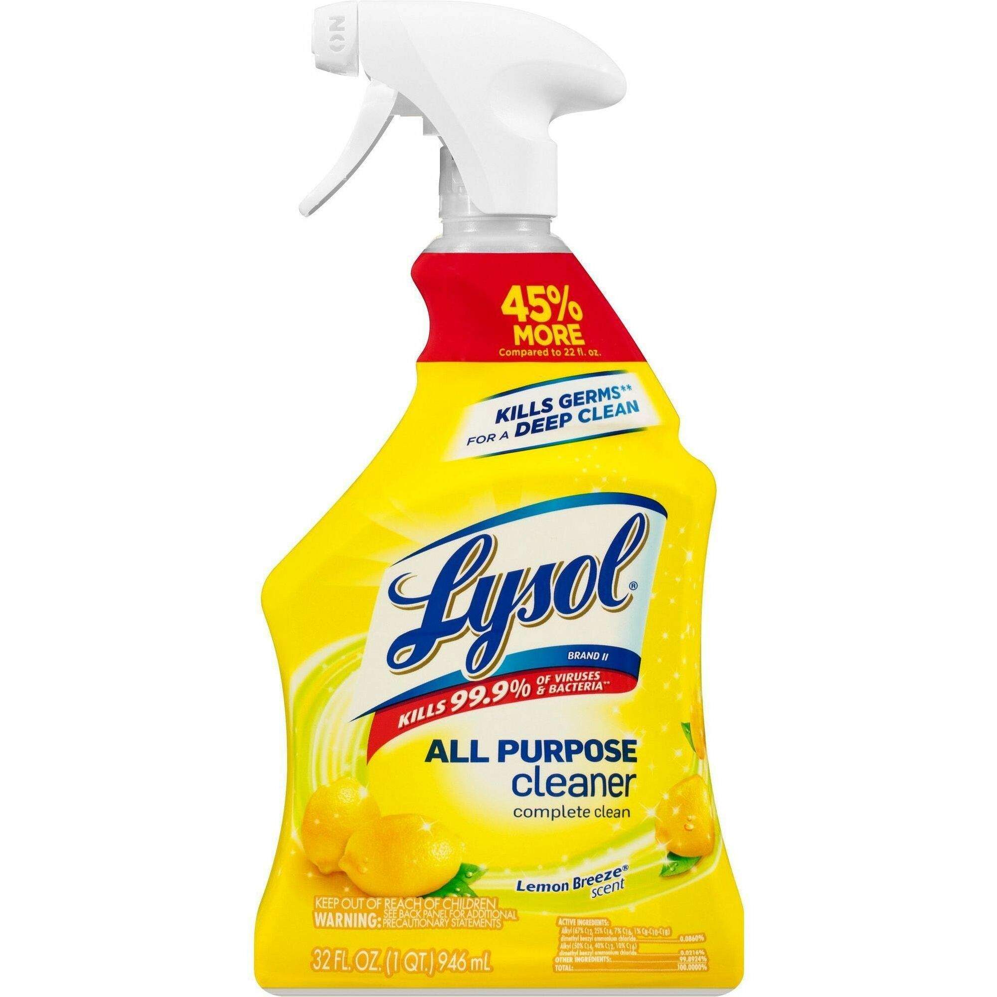 その他 lyshane Lemon All Purpose Cleaner by Lysol RAC75352 | OnTimeSupplies.com