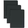 SMD81151 - Letter Recycled Fastener Folder, 3" Folder Capacity, 8 1/2" x 11", 350 Sheets Capacity, 3" Expansion, 1 Fastener(s), 25 pt., Pressboard, Black, Metal Compressor, Hinged, 100% Paper Recycled, 1 Each