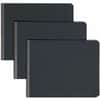 SMD81125 - Recycled Report Cover, 2" Folder Capacity, 8 1/2" x 11", 2" Expansion, 1 Fastener(s), 25 pt., Pressboard, Black, Metal Compressor, Hinged, 100% Paper Recycled, 1 Each
