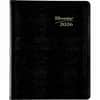 REDCB1200BLK - Essential Diary, Monthly, 14 Month, December 2025 to January 2027, 1 Month Double Page Layout, 7 1/8" x 8 7/8" Sheet Size, Twin Wire, Black, 1 Each
