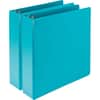 SAMU86677 - Earth's Choice Plant-based View Binders, 2" Binder Capacity, Letter, 8 1/2" x 11" Sheet Size, 425 Sheet Capacity, 3 Ring, Fastener: Round Ring, Pocket: 2, Internal, Chipboard, Polypropylene, Plastic