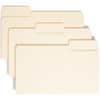 SMD15401 - SuperTab 1/3 Tab Cut Legal Recycled Top Tab File Folder, 8 1/2" x 14", 3/4" Expansion, Top Tab Location, Assorted Tab Position, 14 pt., 1 Plys, Manila, Durable, Heavyweight, 10% Recycled, 50 / Box