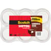 MMM37506 - Commercial-Grade Shipping/Packaging Tape, 54.60 yd Length x 1.88" Width x 3.1 mil Thickness, 3" Core, Clear, Synthetic Rubber Resin, 2 mil, Polypropylene Backing