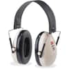 MMMH6FV - PELTOR OPTIME 95 Low-Profile Folding Earmuffs, 21 dB NRR, White/Black