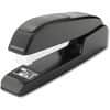 UNV43138 - Desktop Stapler, Staples Upto 20 Sheet, Holds Upto 210 Staple, Full Strip, Staple Size: 0.25", 3.50" Throat Depth, 0.50" Crown Width, Top Loading, Black, Metal, 1 Each