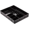 OIC21322 - 21322 Deep Desk Drawer Organizer Tray, 2.25"H, 7 Compartments, Black, 7 Compartment(s), 2.25" Height x 11.50" Width15.13" Length, Black, 1 Each