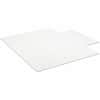 ESR132123 - Hard-Floor Chair Mat, Hardwood Floor, Hard Floor, Wood Floor, Tile Floor, 53" Length x 45" Width x 0.110" Thickness, Lip Size 12" Length x 25" Width, Vinyl, Clear, 1 Each