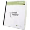 GBC67504 - Slide 'n Bind Letter Report Cover, 8 1/2" x 11", 20 Sheets Capacity, Frost, Durable, 10 / Pack