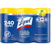 RAC84251 - Lemon/Lime Disinfecting Wipes, For Multi Surface, Multipurpose, Wipe, Lemon, Lime Blossom Scent, Recommended For: Virus Remover, Bacteria Remover