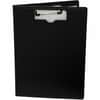 BAU61634 - Portfolio Clipboard Vertical BLACK (61634), 0.50" Clip Capacity, Top Opening, 8 1/2" x 11" Sheet Size, Black, 1 Each