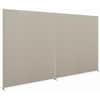 BSXP7260GYGY - Verse HBV-P7260 Panel, 60" Width x 72" Height, Easy to Use, Upholstered, Durable, Leveling Glide, Glide, Metal, Plastic, Fabric, Light Gray, Gray, 1 Each