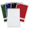 TOP80220 - Gregg-ruled Steno Book, 80 Sheets, Wire Bound, 15 lb Basis Weight, 6" x 9" Sheet Size, 1.25" Height x 9" Width x 6" Length, White Paper, Red, Green, Black, Blue Cover