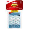 MMM17006CLRVP - Mini Clear Hooks with Clear Strips, 7.94 oz (225 g) Capacity, 1.1" Height x 0.9" Width x 1.1" Length, Plastic, Clear, 1 Pack