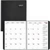 REDCB1262VBLK - Monthly Planner, Julian Dates, Monthly, 14 Month, December 2026 to January 2028, 1 Month Double Page Layout, 11" x 8 1/2" Sheet Size, Twin Wire, Black, Poly, 1 Each