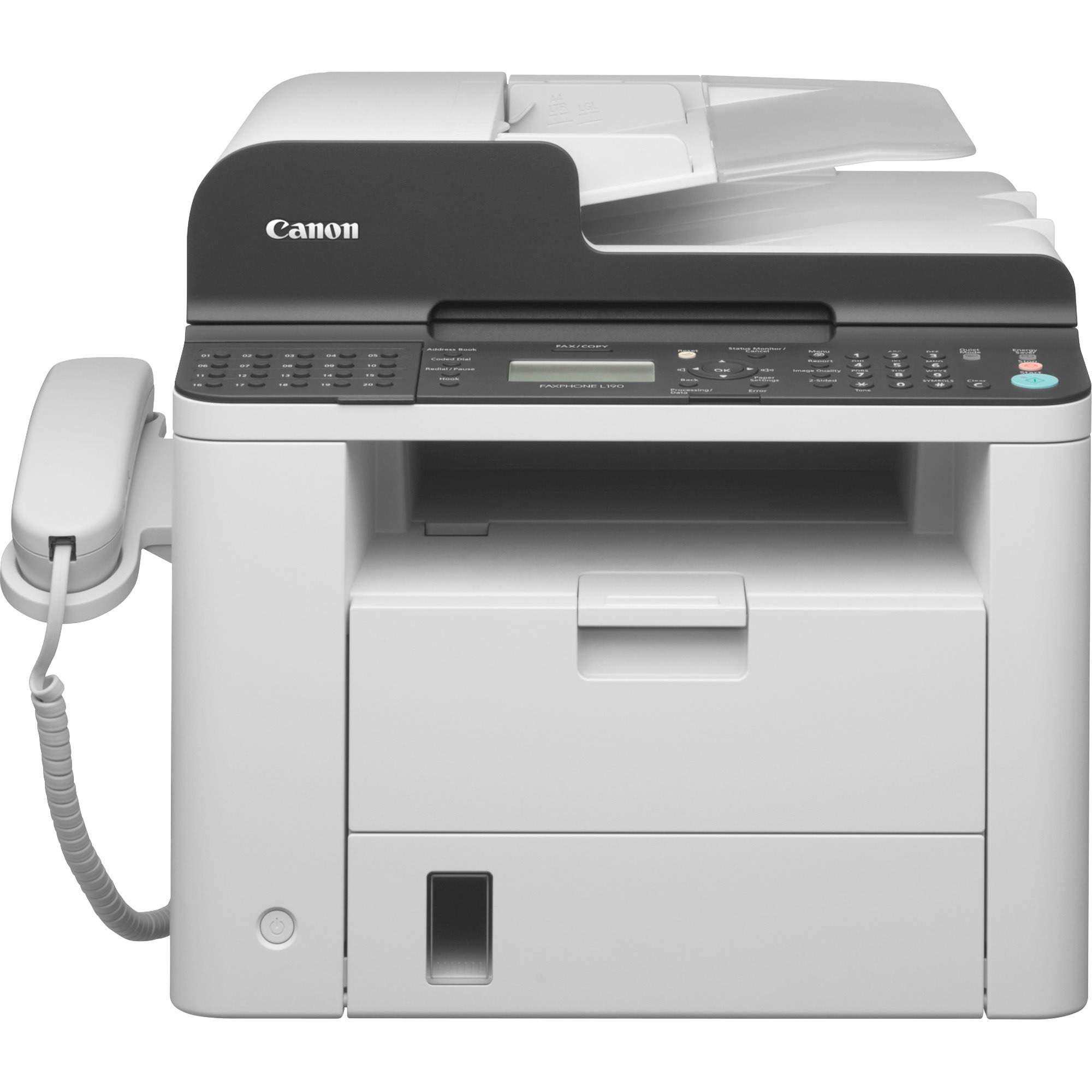 FAXPHONE L190 Laser Multifunction Printer - Monochrome - White by