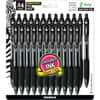 ZEB12221 - Z-Grip Retractable Ballpoint Pens, Retractable, Black Ink, Clear Barrel, 24 / Pack