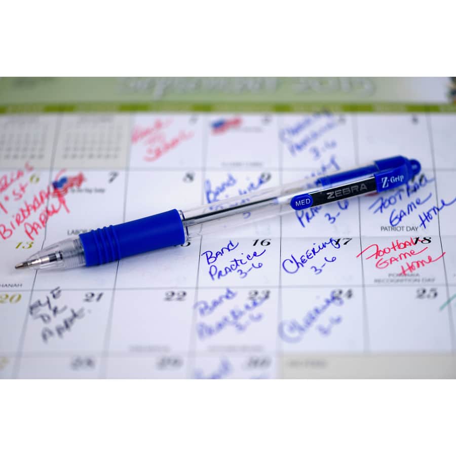 Z-Grip Retractable Ballpoint Pens by Zebra® ZEB12221