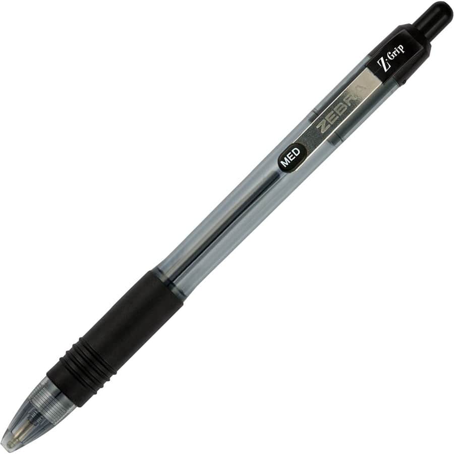 Z-Grip Retractable Ballpoint Pens by Zebra® ZEB12221
