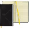 TOP56872 - Idea Collective Wide-ruled Journal, 240 Sheets, Book Bound, 8 1/4" x 5" Sheet Size, 0.63" Height x 5" Width x 8.3" Length, Cream Paper, Black Cover, Durable Cover, Elastic Band, Acid-free, 1 Each